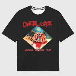 Футболка оверсайз мужская Cannibal Corpse, цвет: 3D-принт