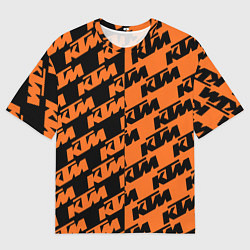 Мужская футболка оверсайз KTM КТМ Z