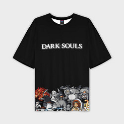 Мужская футболка оверсайз 8bit Dark Souls