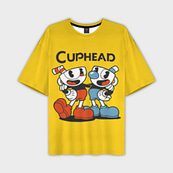 Мужская футболка оверсайз CUPHEAD