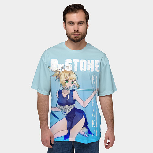 Мужская футболка оверсайз Kohaku / 3D-принт – фото 3