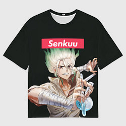 Футболка оверсайз мужская Senkuu, цвет: 3D-принт