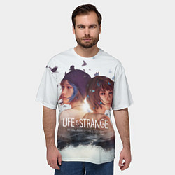 Футболка оверсайз мужская Life is strange Remaster, цвет: 3D-принт — фото 2