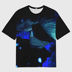 Футболка оверсайз мужская Магическая битва, цвет: 3D-принт