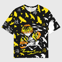 Футболка оверсайз мужская ЗЕНИЦУ АГАЦУМА, цвет: 3D-принт