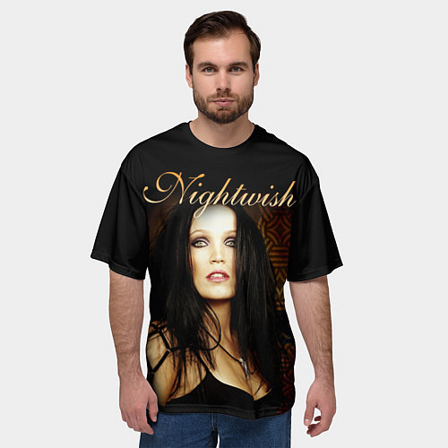 Мужская футболка оверсайз Nightwish / 3D-принт – фото 3
