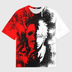 Футболка оверсайз мужская ИЧИГО БЛИЧ ICHIGO BLEACH, цвет: 3D-принт