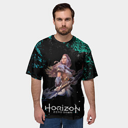 Футболка оверсайз мужская Лучница Элой, цвет: 3D-принт — фото 2