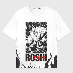 Футболка оверсайз мужская Roshi, цвет: 3D-принт