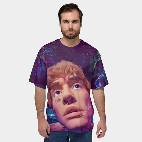 Мужская футболка оверсайз LOVV66 / 3D-принт – фото 3
