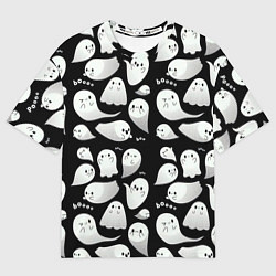 Футболка оверсайз мужская Boo Привидения, цвет: 3D-принт