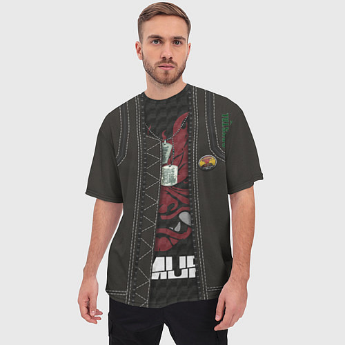 Мужская футболка оверсайз Куртка Cyberpunk 2077 / 3D-принт – фото 3