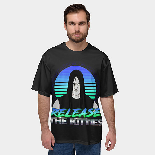 Мужская футболка оверсайз Нэйтан Эксплоужен / 3D-принт – фото 3