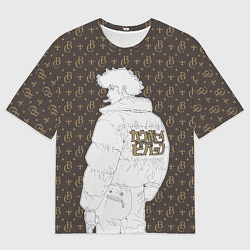 Футболка оверсайз мужская Cowboy Bebop Louis Vuitton, цвет: 3D-принт