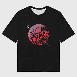 Футболка оверсайз мужская Cowboy Bebop My funny Valentine, цвет: 3D-принт