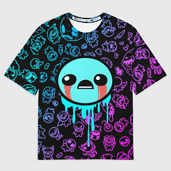 Футболка оверсайз мужская Blue Isaac, цвет: 3D-принт