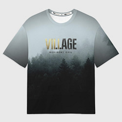 Футболка оверсайз мужская Resident Evil Village, цвет: 3D-принт