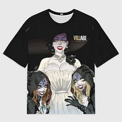 Футболка оверсайз мужская Resident Evil Village, цвет: 3D-принт