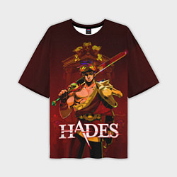 Футболка оверсайз мужская Zagreus Hades, цвет: 3D-принт