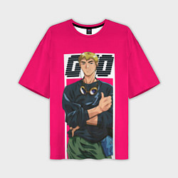 Футболка оверсайз мужская Great Teacher Onizuka, цвет: 3D-принт