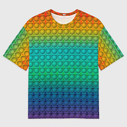 Мужская футболка оверсайз POP IT СИМПЛ ДИМПЛ