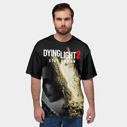 Футболка оверсайз мужская Dying Light 2 Deluxe, цвет: 3D-принт — фото 2