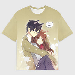 Футболка оверсайз мужская Хоримия, цвет: 3D-принт