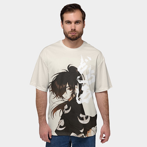 Мужская футболка оверсайз Hyakkimaru / 3D-принт – фото 3