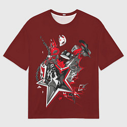Футболка оверсайз мужская Mask of Ren, цвет: 3D-принт