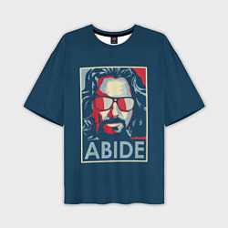 Футболка оверсайз мужская ABIDE Большой Лебовский, цвет: 3D-принт