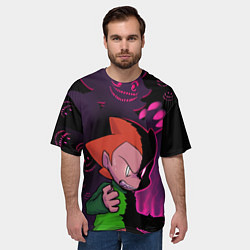 Футболка оверсайз мужская Friday Night Funkin FNF, цвет: 3D-принт — фото 2