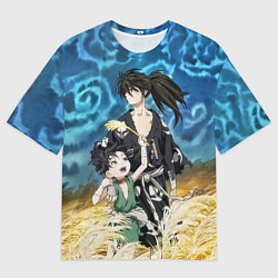 Футболка оверсайз мужская Хяккимару с Такебо Дороро Z, цвет: 3D-принт