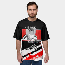Футболка оверсайз мужская Кенма Козуме Haikyuu!!, цвет: 3D-принт — фото 2
