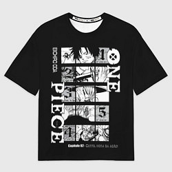 Футболка оверсайз мужская ONE PIECE Главные герои, цвет: 3D-принт