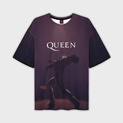 Футболка оверсайз мужская Freddie Mercury Queen Z, цвет: 3D-принт
