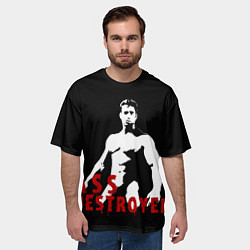 Футболка оверсайз мужская ASS DESTROYER, цвет: 3D-принт — фото 2