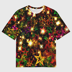 Мужская футболка оверсайз Яркий день