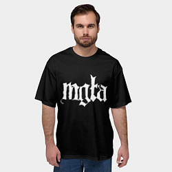 Футболка оверсайз мужская Mgla, цвет: 3D-принт — фото 2