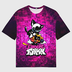 Футболка оверсайз мужская Скид и Памп Skid and Pump, цвет: 3D-принт