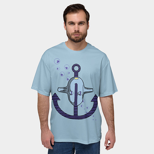 Мужская футболка оверсайз Soft & Wet JoJo / 3D-принт – фото 3