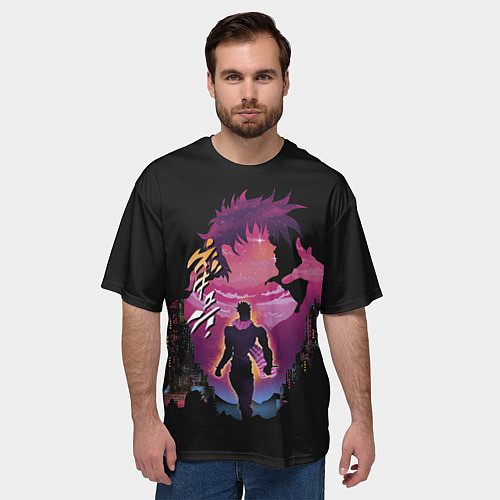 Мужская футболка оверсайз Joseph Joestar / 3D-принт – фото 3