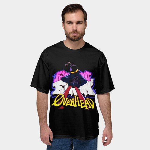 Мужская футболка оверсайз FNF WHITTY УИТТИ / 3D-принт – фото 3