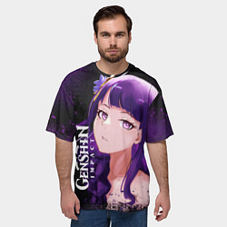 Футболка оверсайз мужская ГЕНШИН ИМПАКТ, цвет: 3D-принт — фото 2