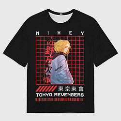 Футболка оверсайз мужская Майки Тосва токийские мстители, цвет: 3D-принт