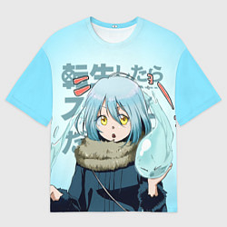 Футболка оверсайз мужская Римуру Темпест, TenSura, цвет: 3D-принт