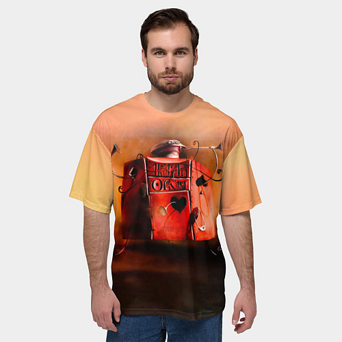 Мужская футболка оверсайз Агата Кристи OPIUM / 3D-принт – фото 3