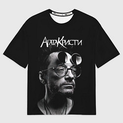 Футболка оверсайз мужская Агата Кристи Глеб Самойлов, цвет: 3D-принт