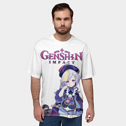 Футболка оверсайз мужская ЦИ ЦИ ГЕНШИН, цвет: 3D-принт — фото 2