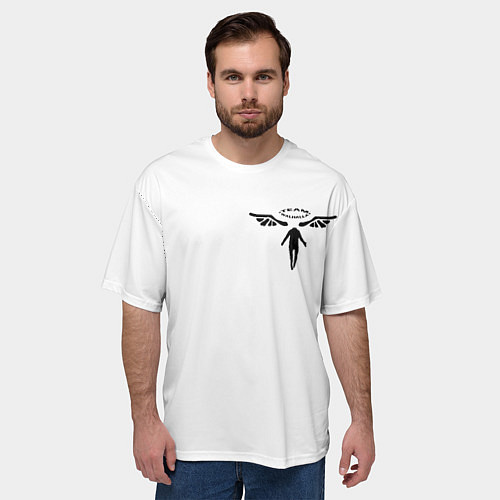 Мужская футболка оверсайз VALHALLA TEAM Tokyo Revenger / 3D-принт – фото 3