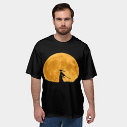 Футболка оверсайз мужская Путь самурая, цвет: 3D-принт — фото 2